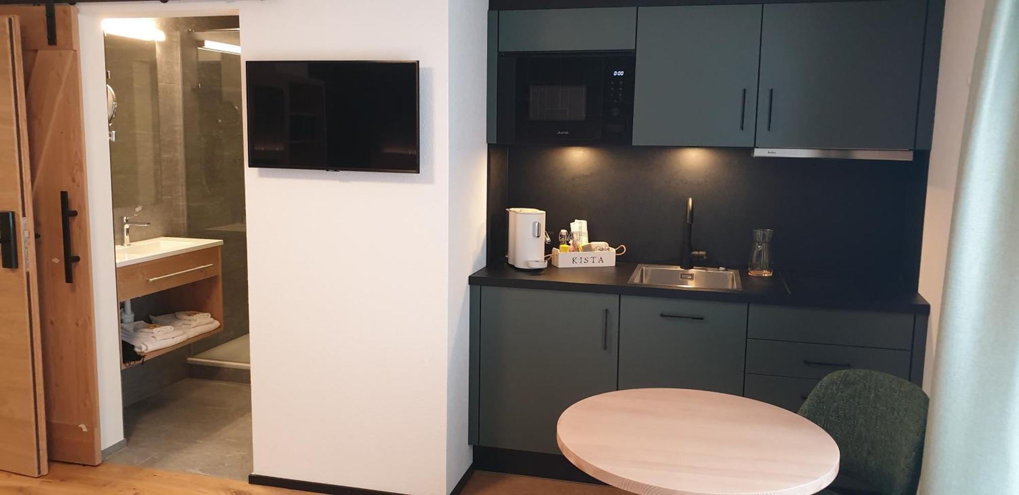 Appart Hotel Pitschonia Self Check-In Andeer Bagian luar foto