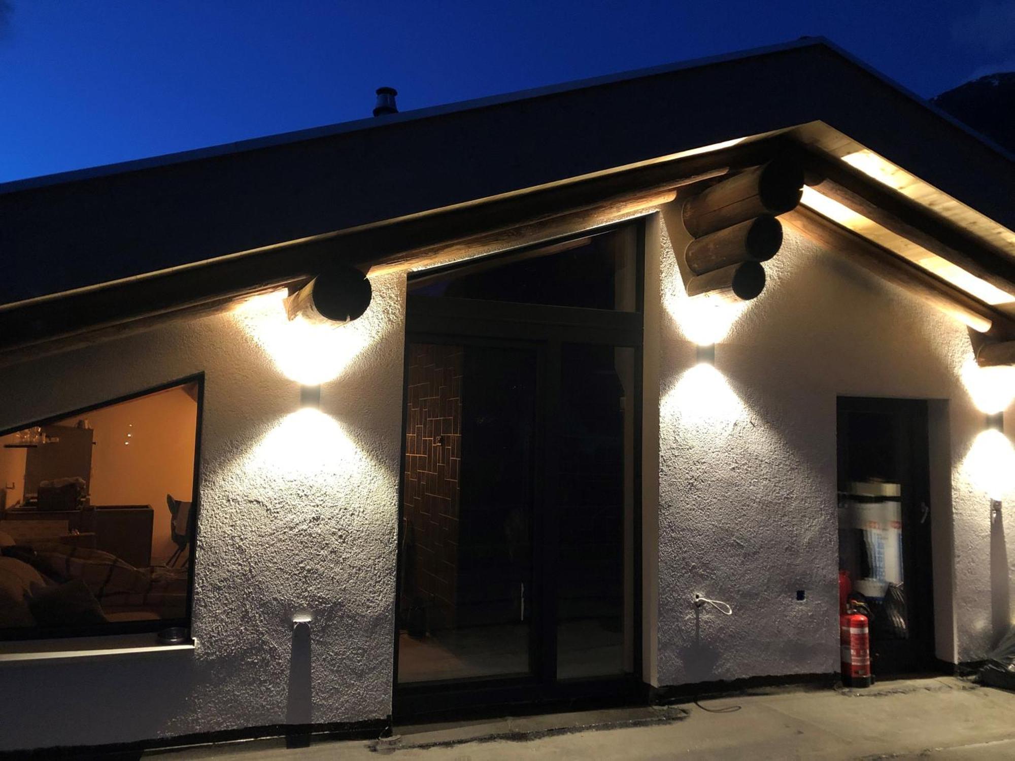 Appart Hotel Pitschonia Self Check-In Andeer Bagian luar foto